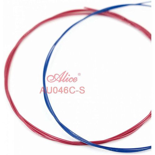 Alice AU046C-S Комплект струн для укулеле сопрано, разноцветные.