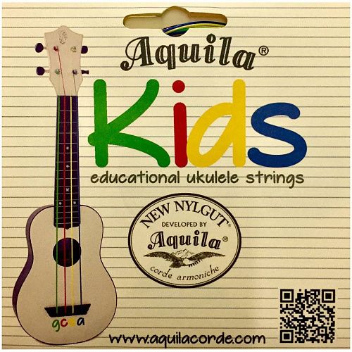 Aquila 160U Kids Комплект разноцветных струн для укулеле сопрано/концерт/тенор. 